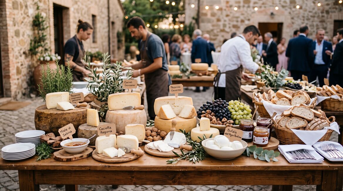 Buffet di formaggi Marevanto