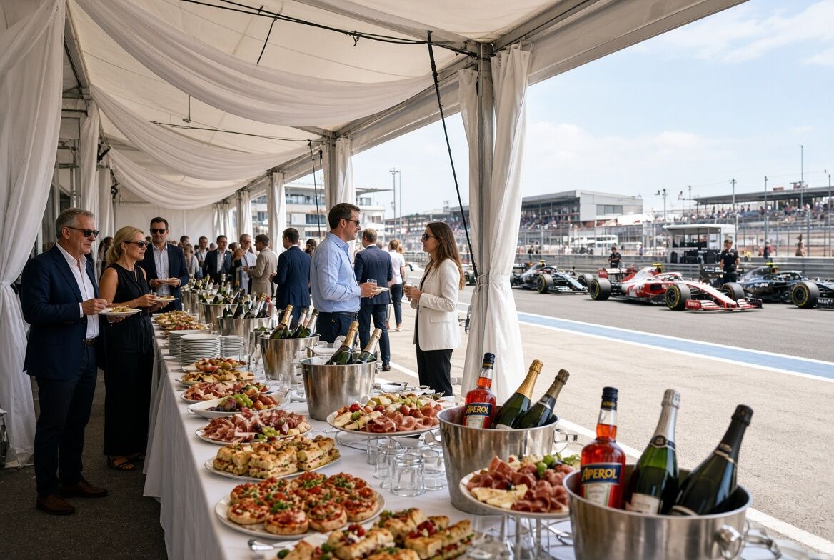 Buffet Marevanto per un evento aziendale